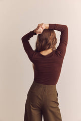 Amente Wool Blend Lightweight Top