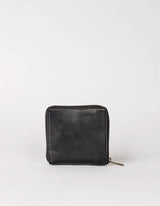 Sonny Square Wallet - Black Stromboli Leather