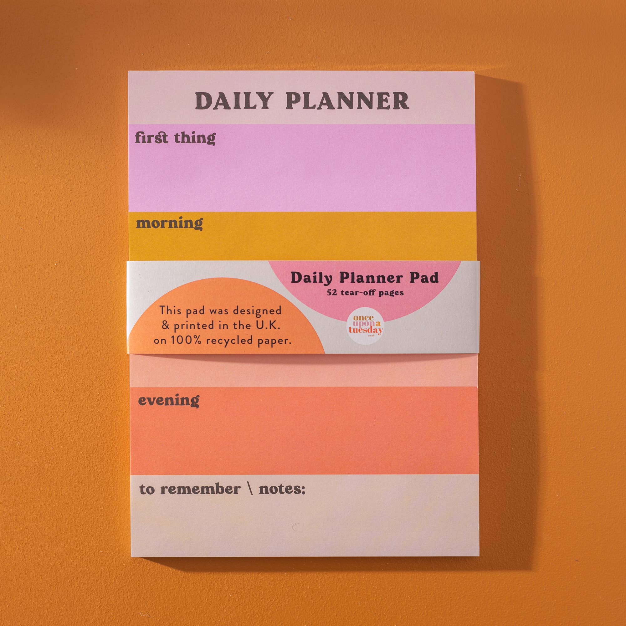 Daily Planner Pad