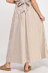 Gemma Striped Skirt