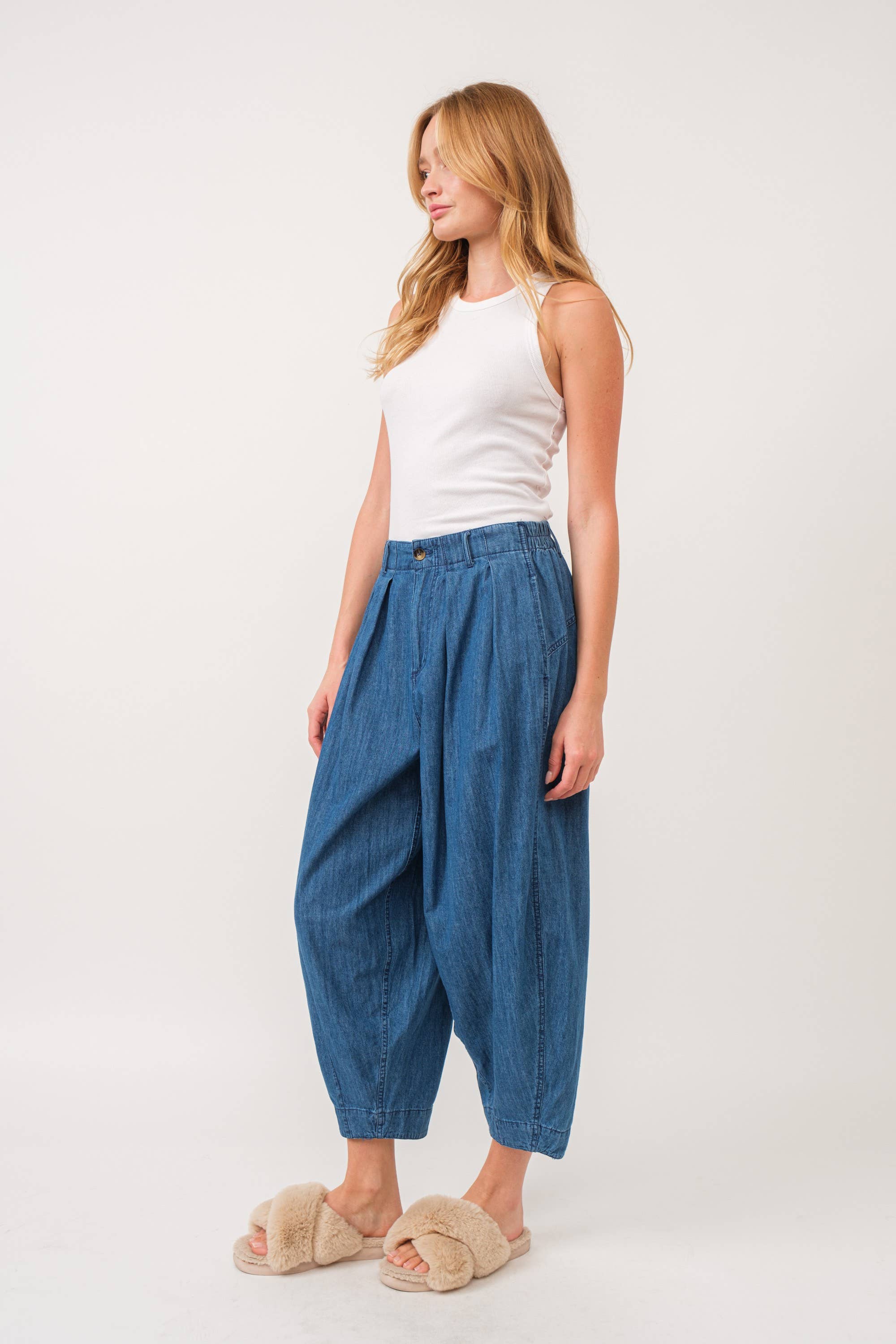 Quinn Front Pleated Pants