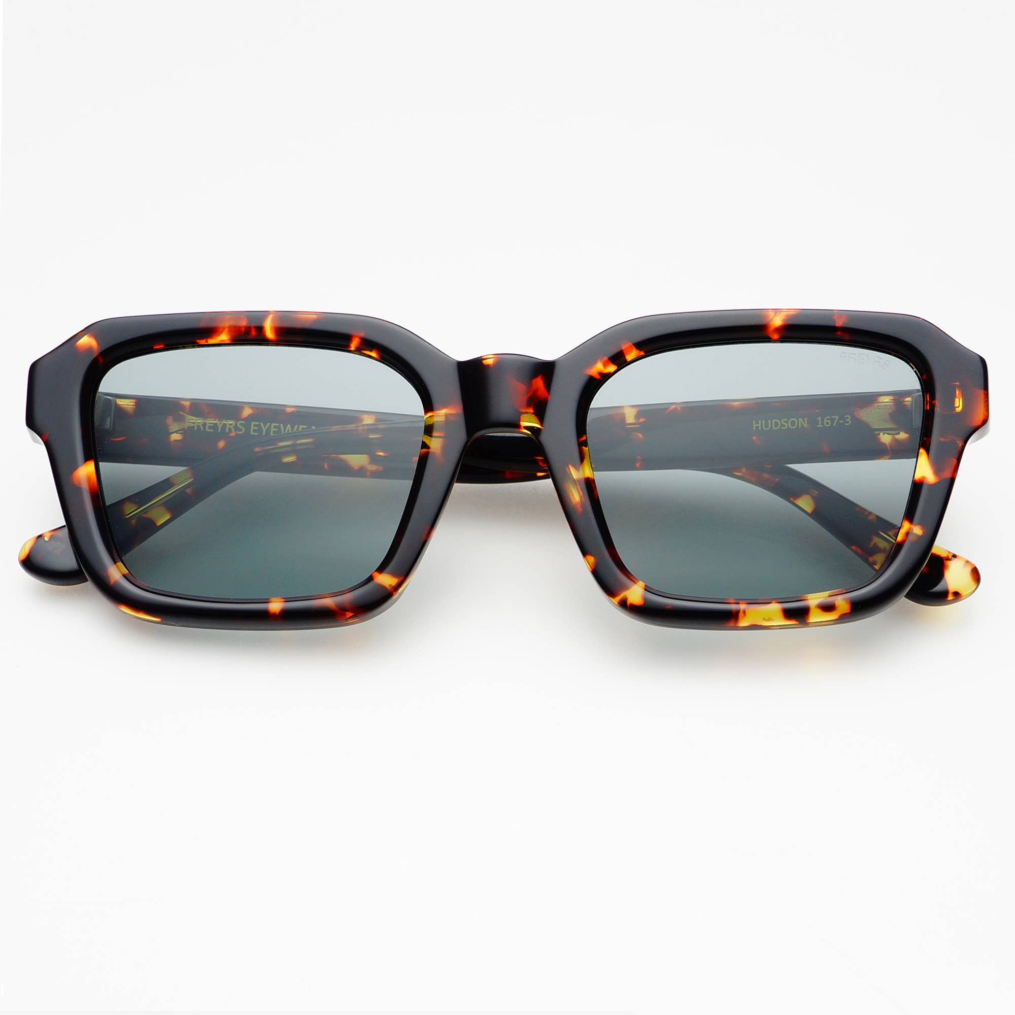 Hudson Acetate Unisex Rectangular Sunglasses