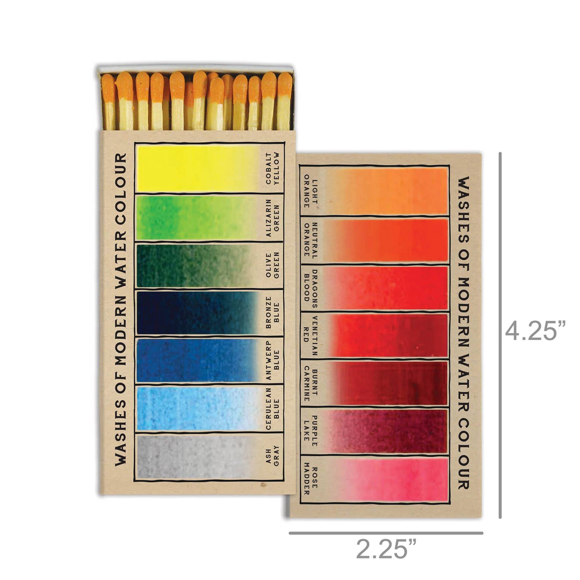 Matches - Watercolor Swatches