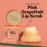 Poppy & Pout Lip Balm, Pink Grapefruit