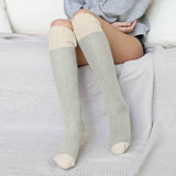 Two-Tone Lounge Socks