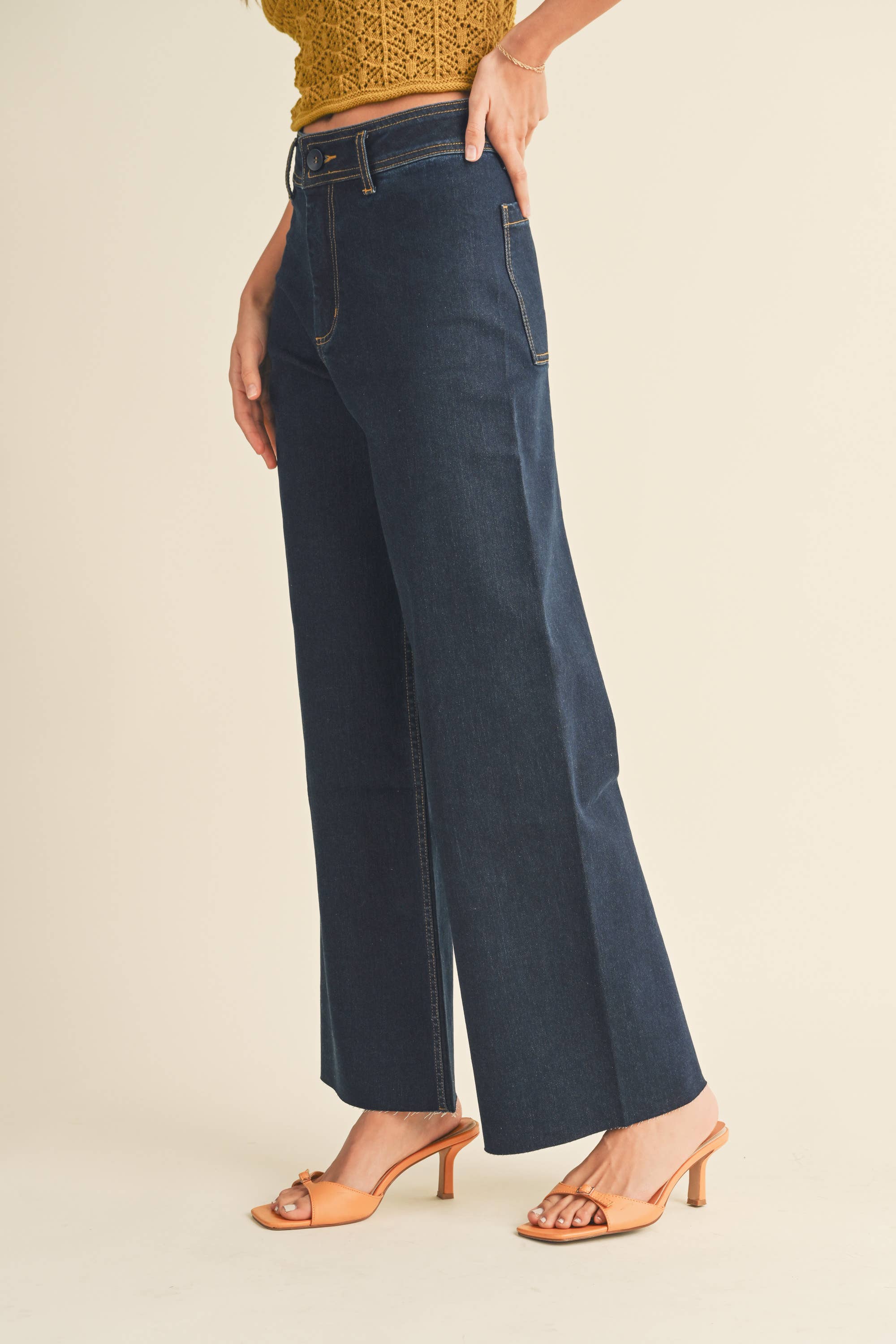 Sammie Stretch Indigo Denim