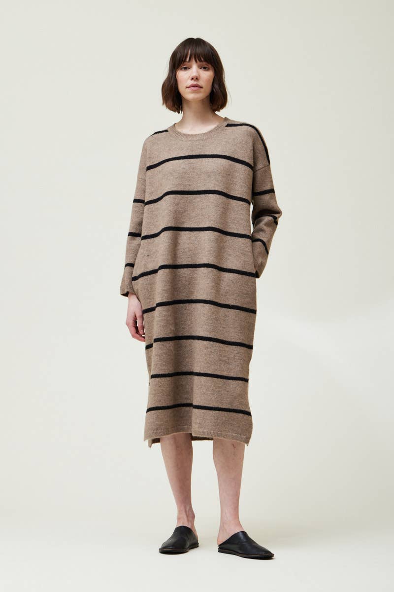 Hall Striped Sweater Dress