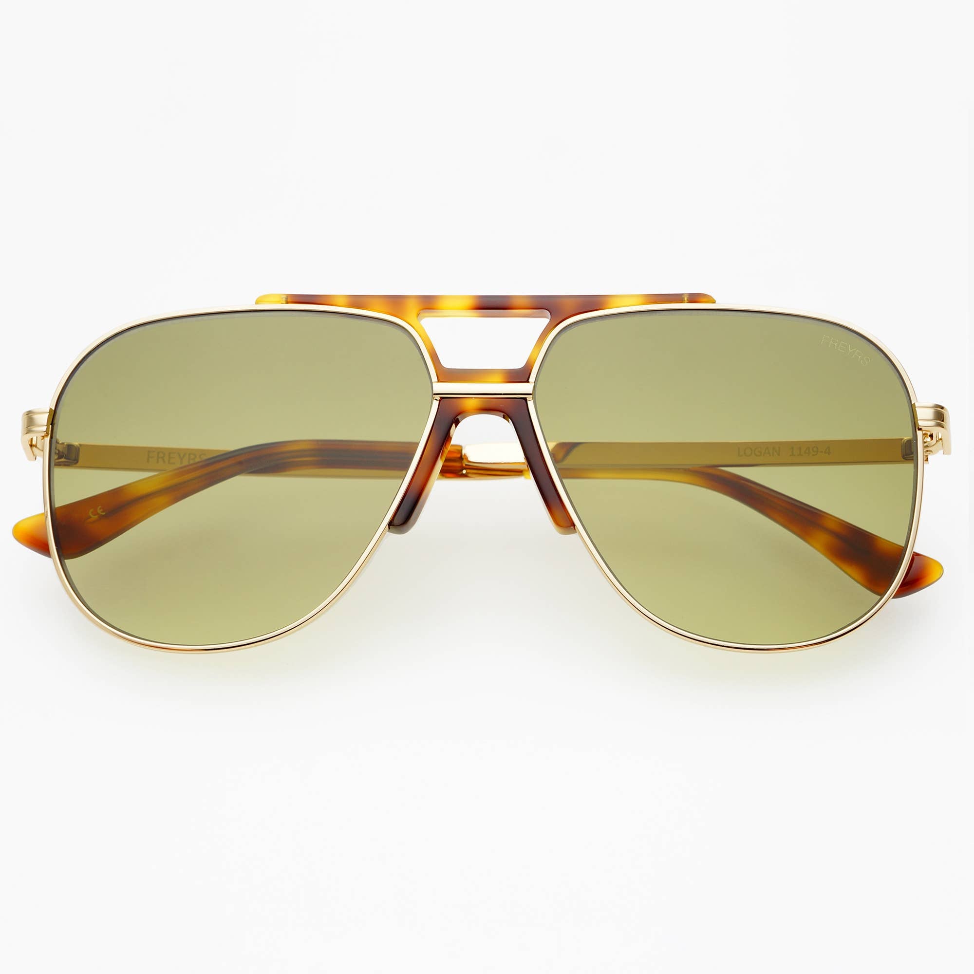 Freyrs Logan Acetate Aviator Unisex Sunglasses