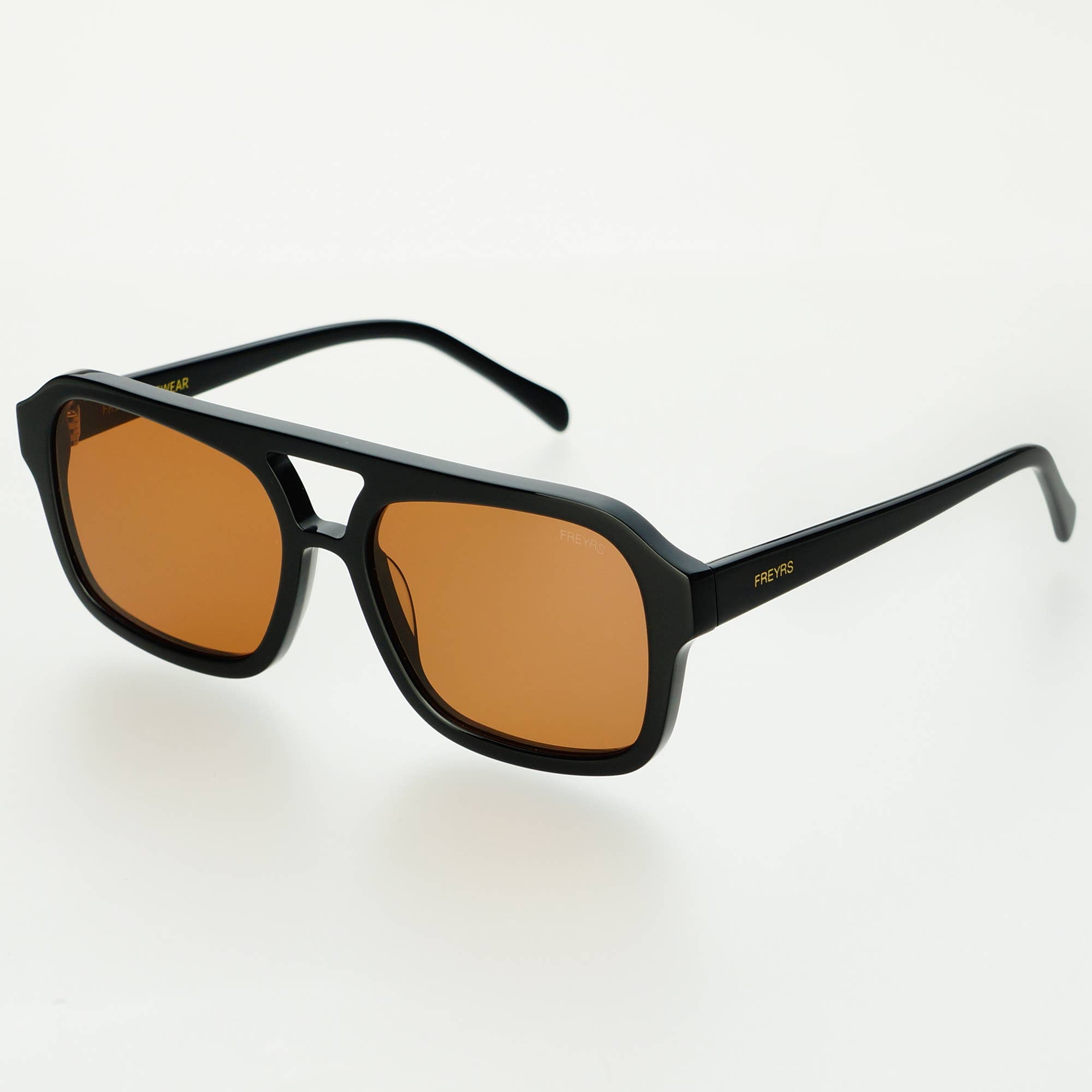 Havana Freyrs Aviator Sunglasses