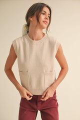 Venice Pocket Sweater Vest