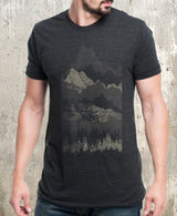 Geometric Mountain Range T-Shirt