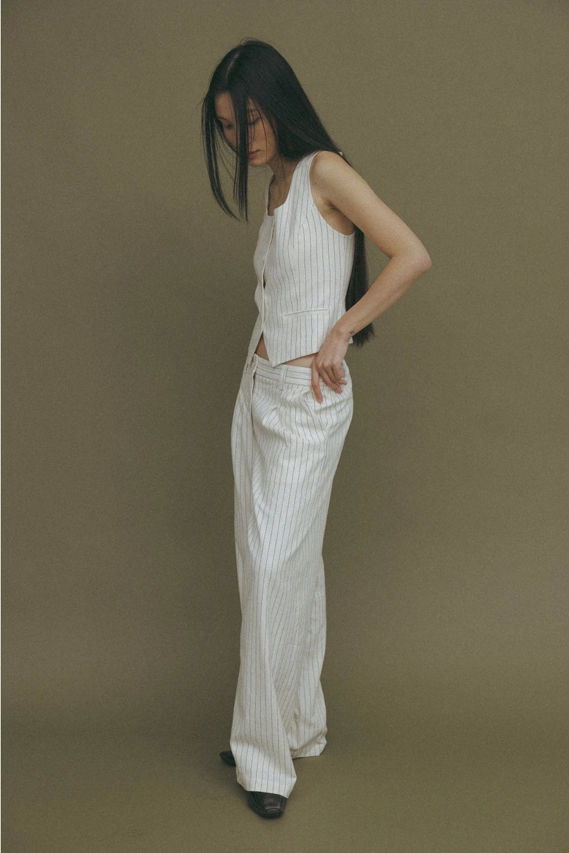 The Frances Pants in Ivory