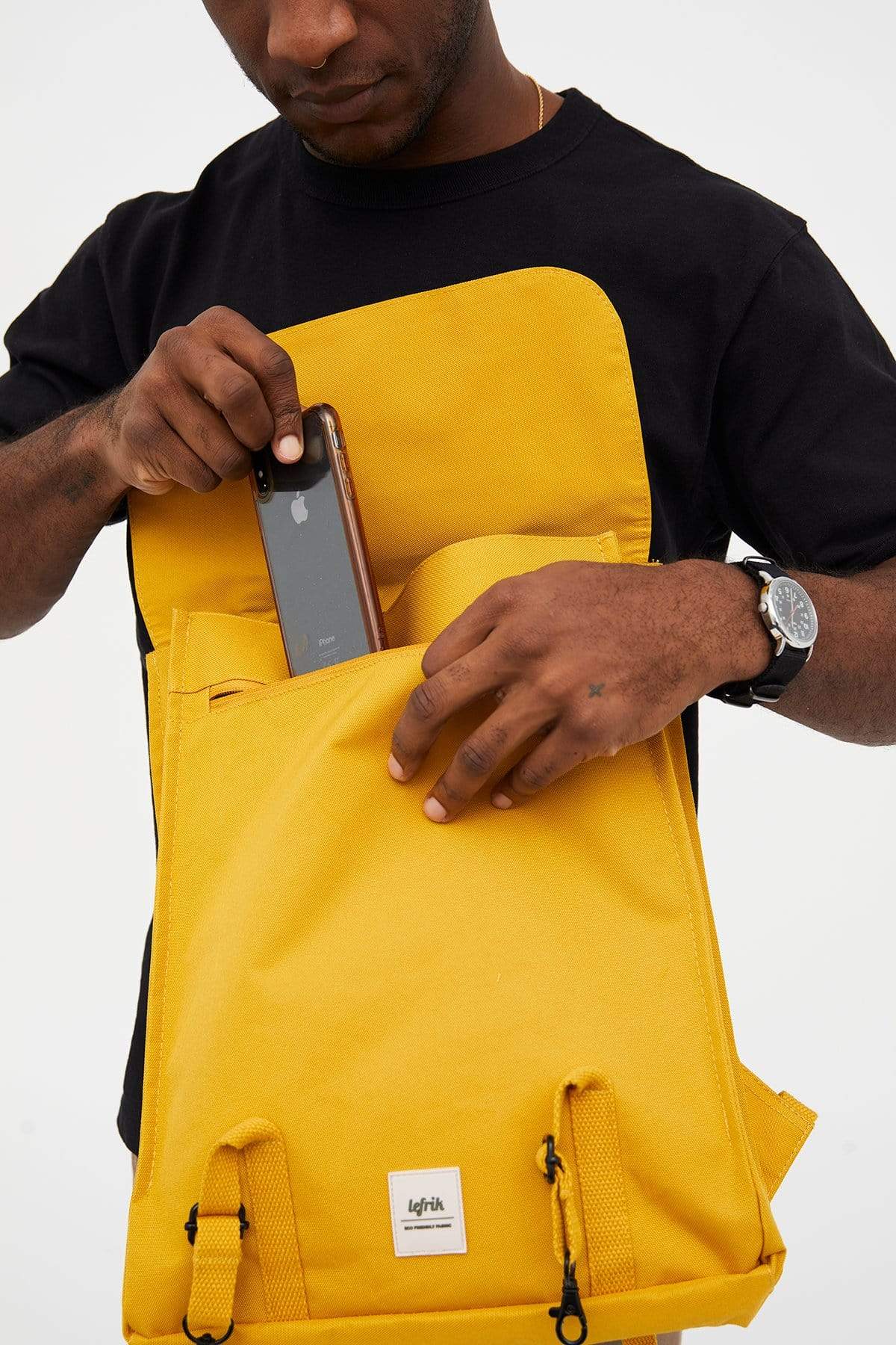 Lefrik Handy Mustard Backpack