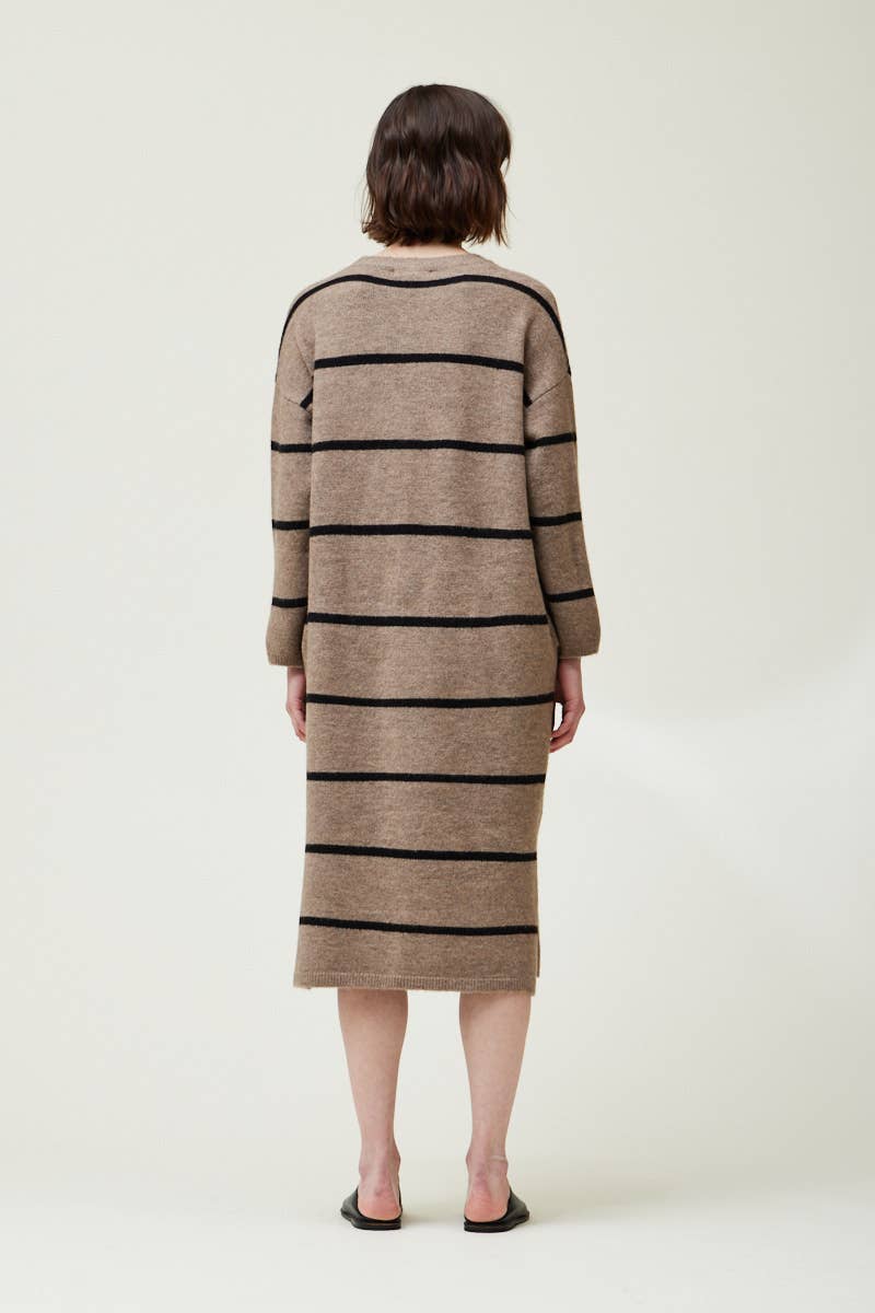 Hall Striped Sweater Dress