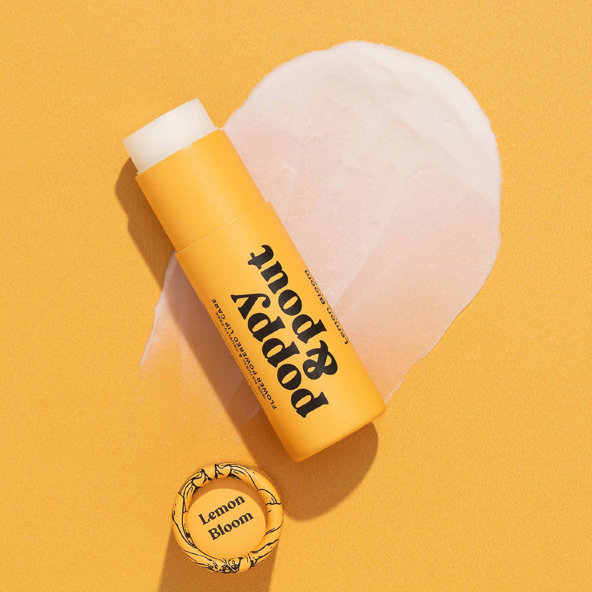 Poppy & Pout Lip Balm, Lemon Bloom