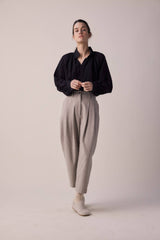 Amente Tapered Wool Pants