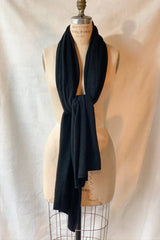 Cashmere Scarf/Wrap Black