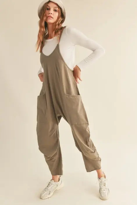 Olive Soft & Comfy Jumpsuit