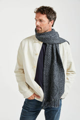 Kinard Aran Scarf - Grey