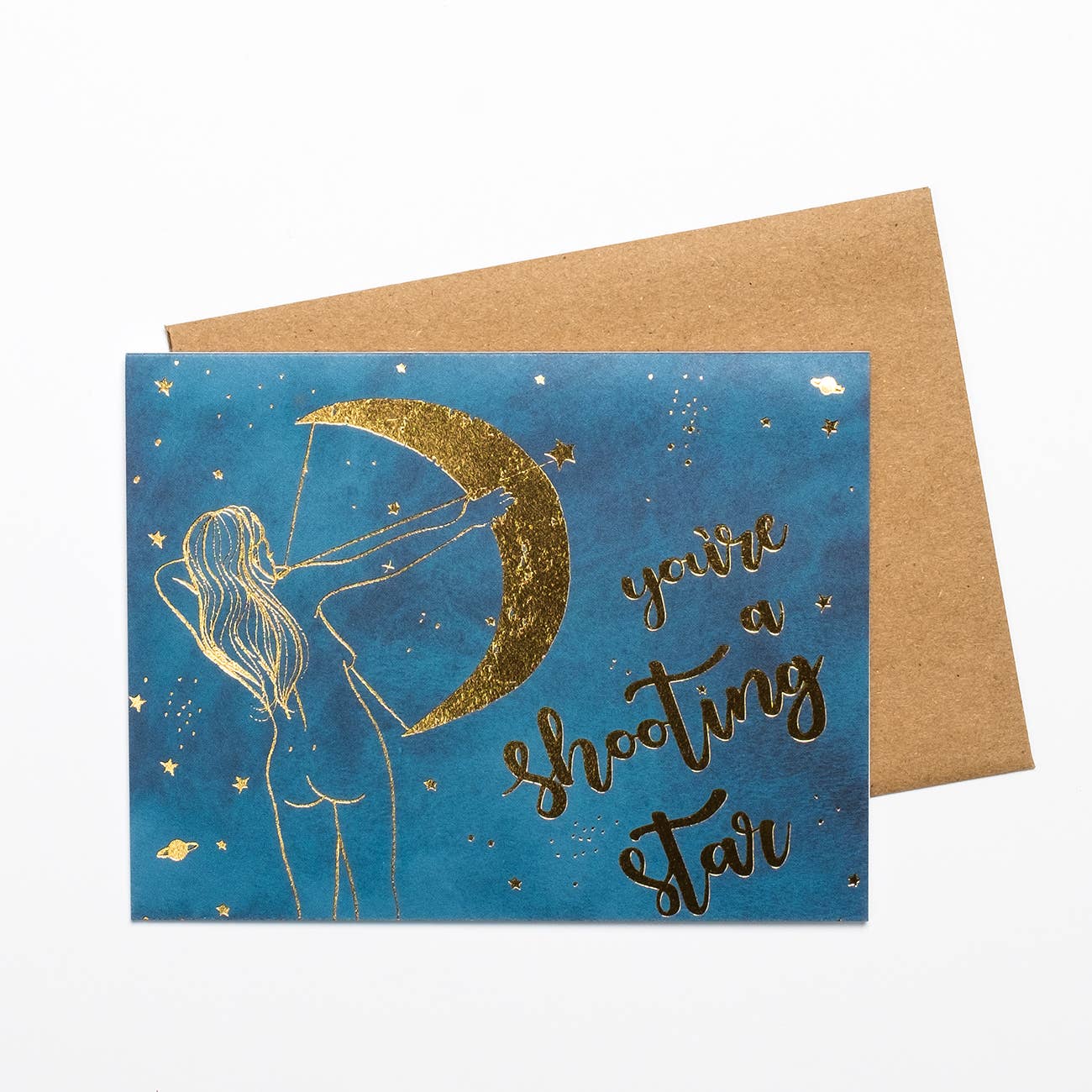 You are a Shooting Star Goldfoil Card