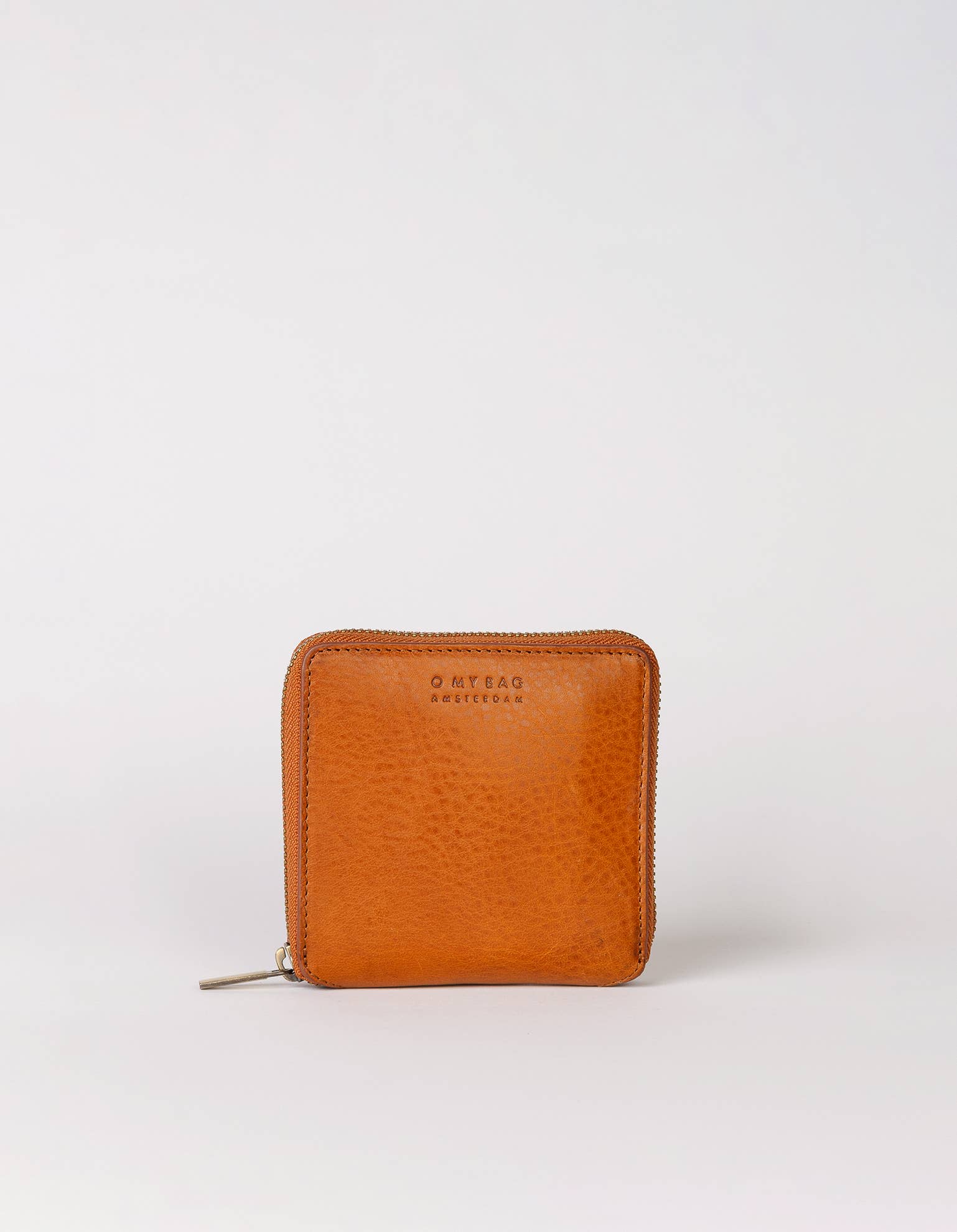 Sonny Square Wallet - Cognac Stromboli Leather