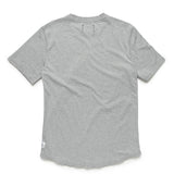 Salty Jersey Tee in Heather Grey