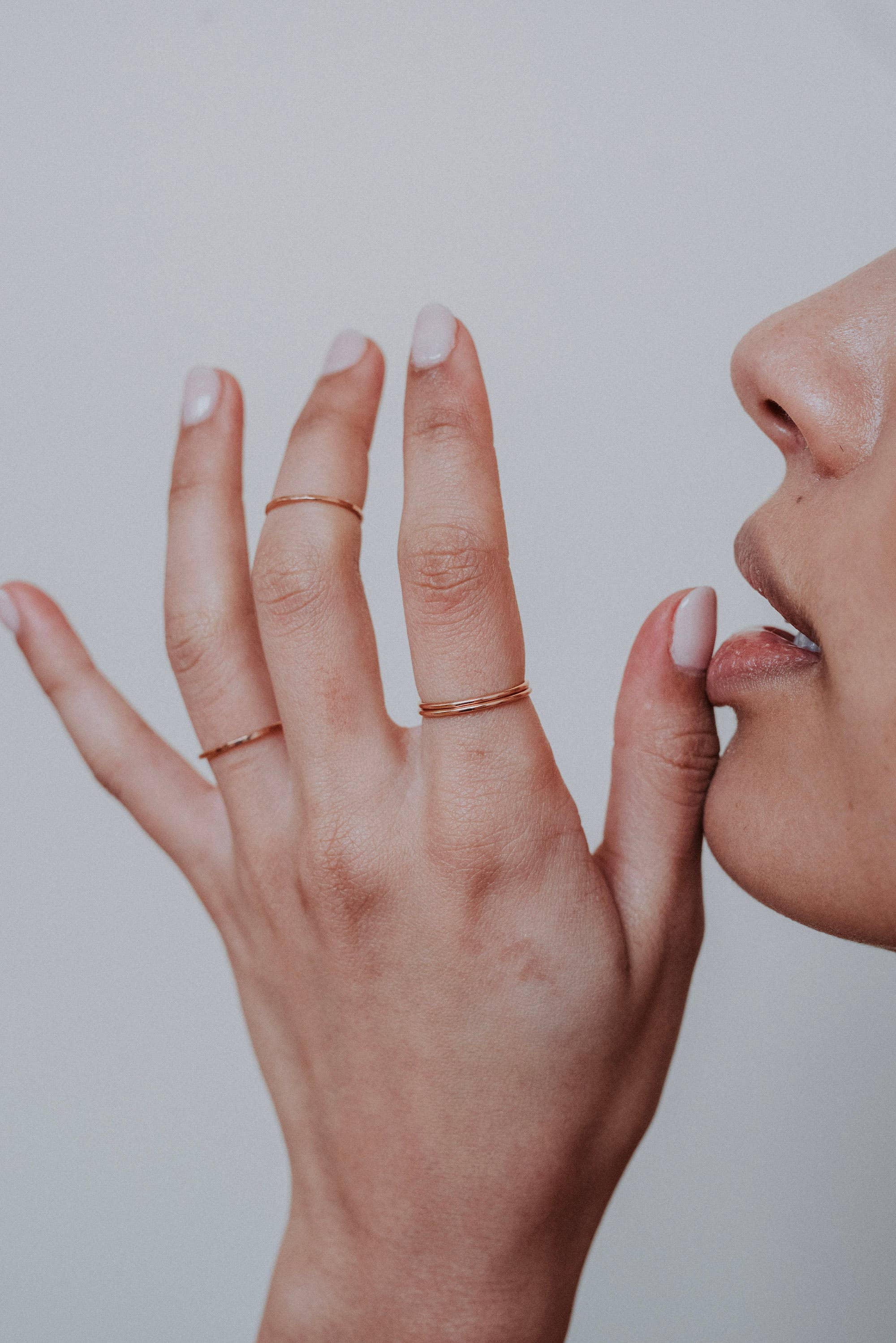 Thick Gold Stacking Ring