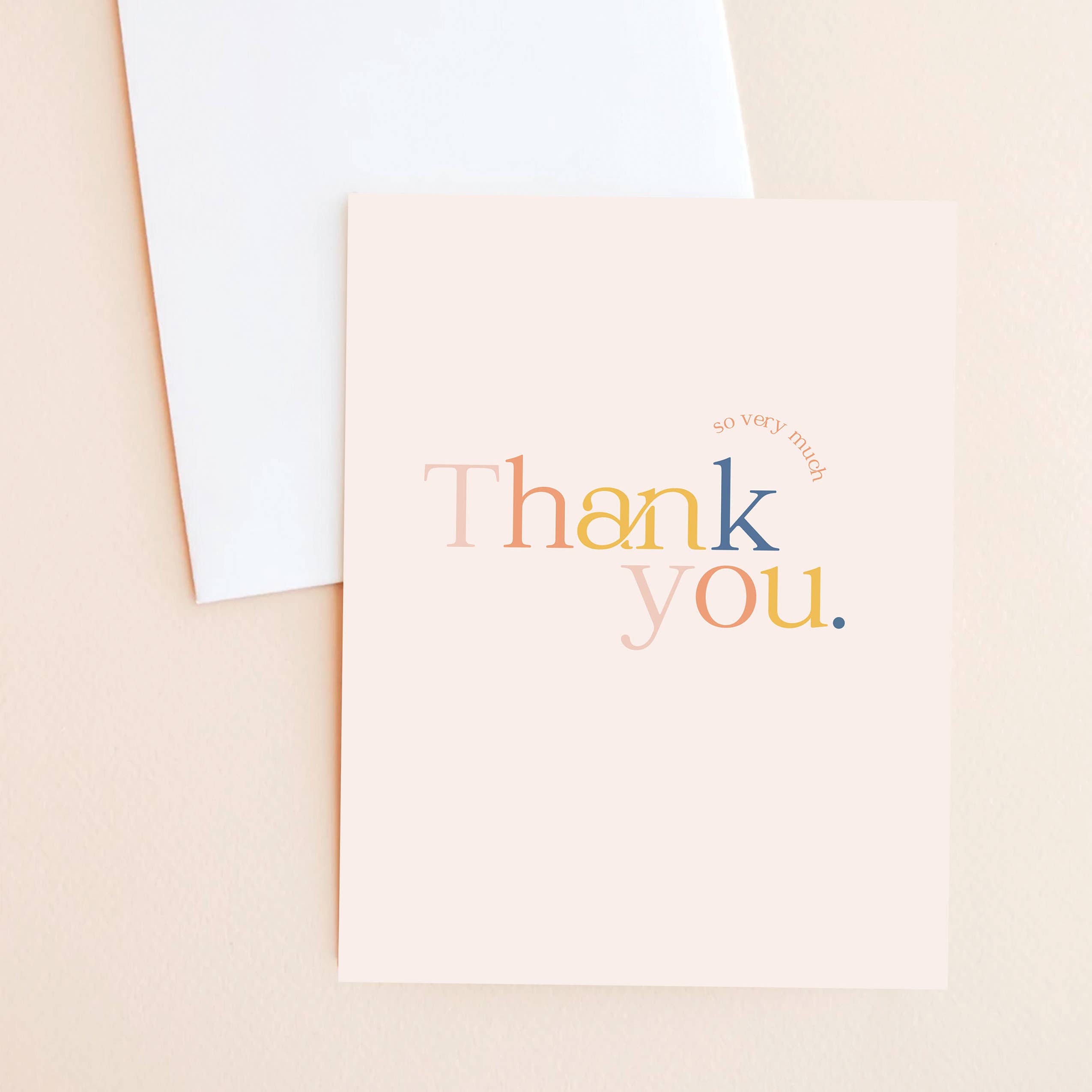 Thank You So Very Much - Greeting Card