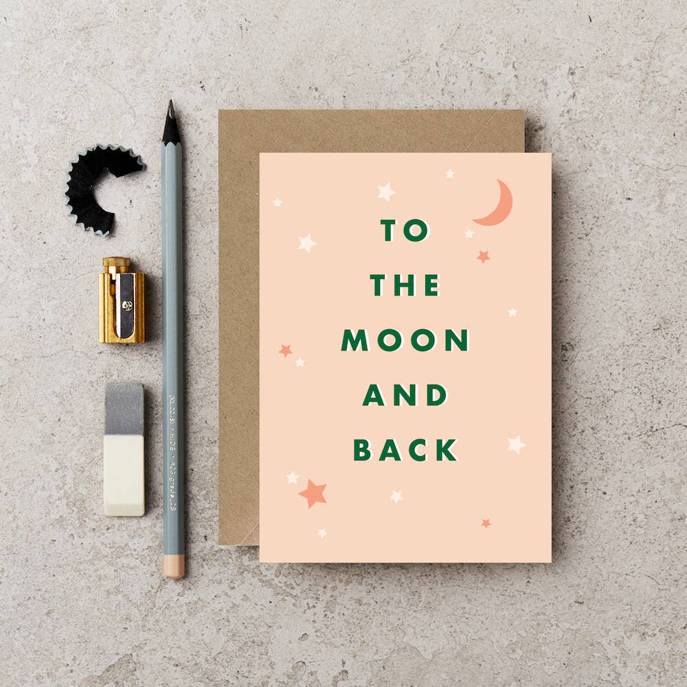 To the Moon & Back Card