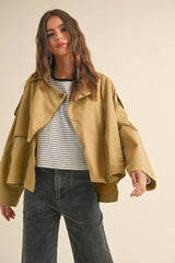 Bella Short Trench Jacket