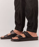 Black Chambray Pants