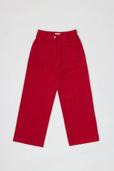 The Nadya Corduroy Pants in Black or Red