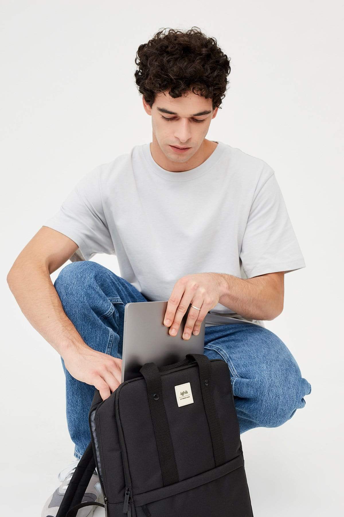 Lefrik Smart Daily 13" Black Backpack