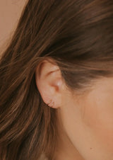 Tiny Twist 14kt GF Earrings