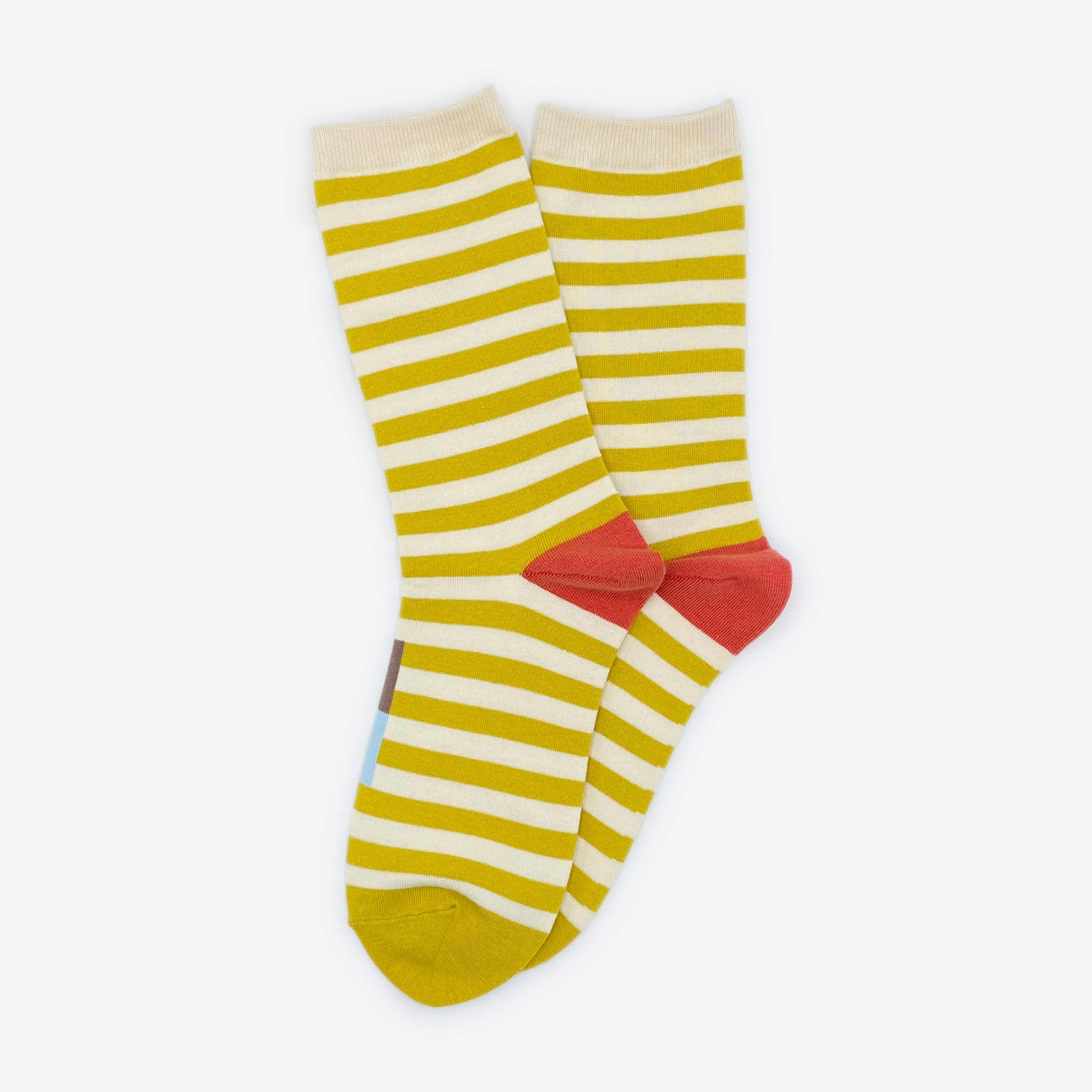 Eureka Striped Unisex Crew Socks