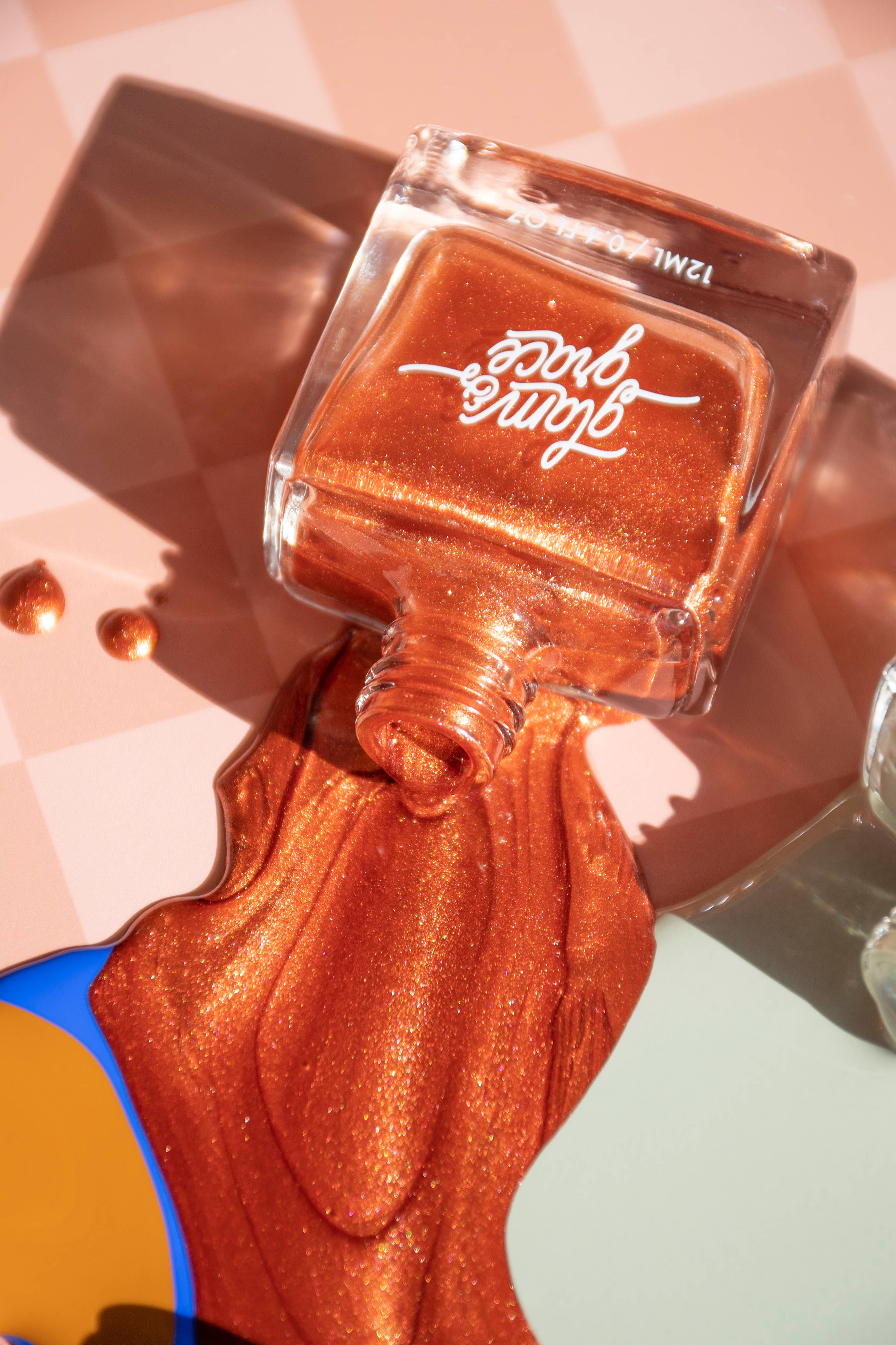 Glam & Grace Nail Polish - Copper Glow