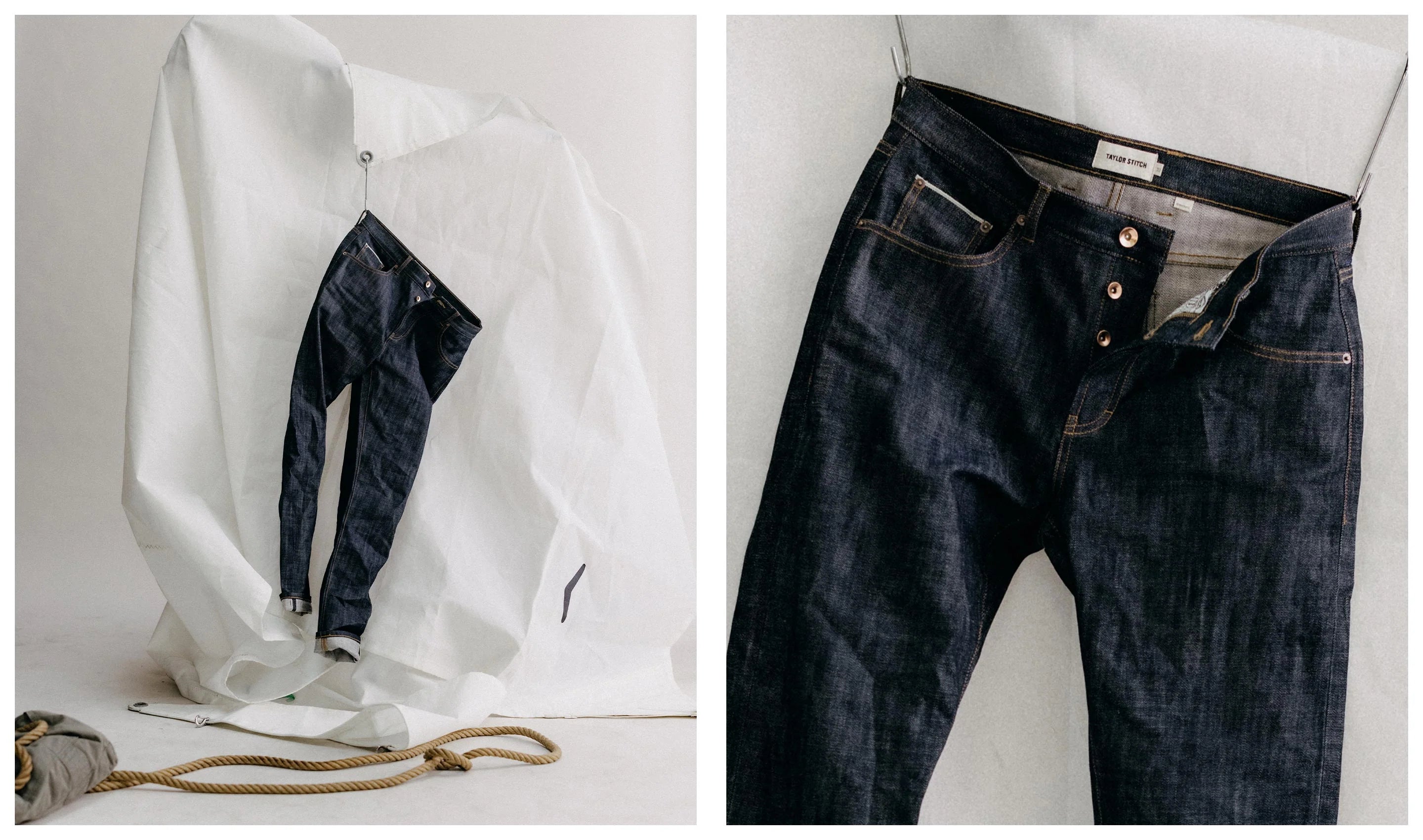 Taylor Stitch Rigid Organic Selvedge Jeans