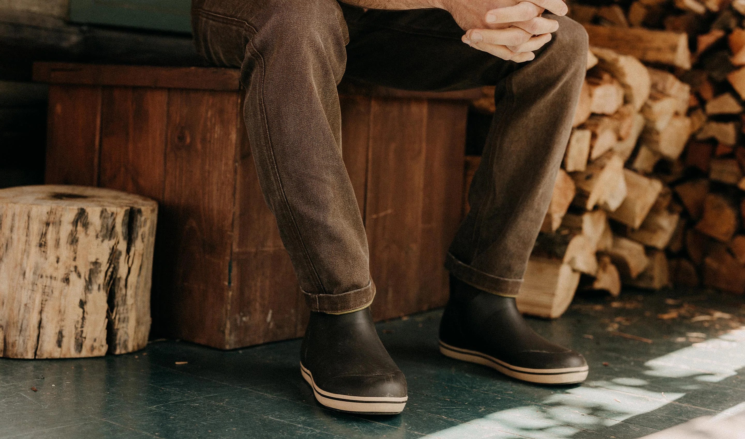 Taylor Stitch Camp Pant in Aged Penny