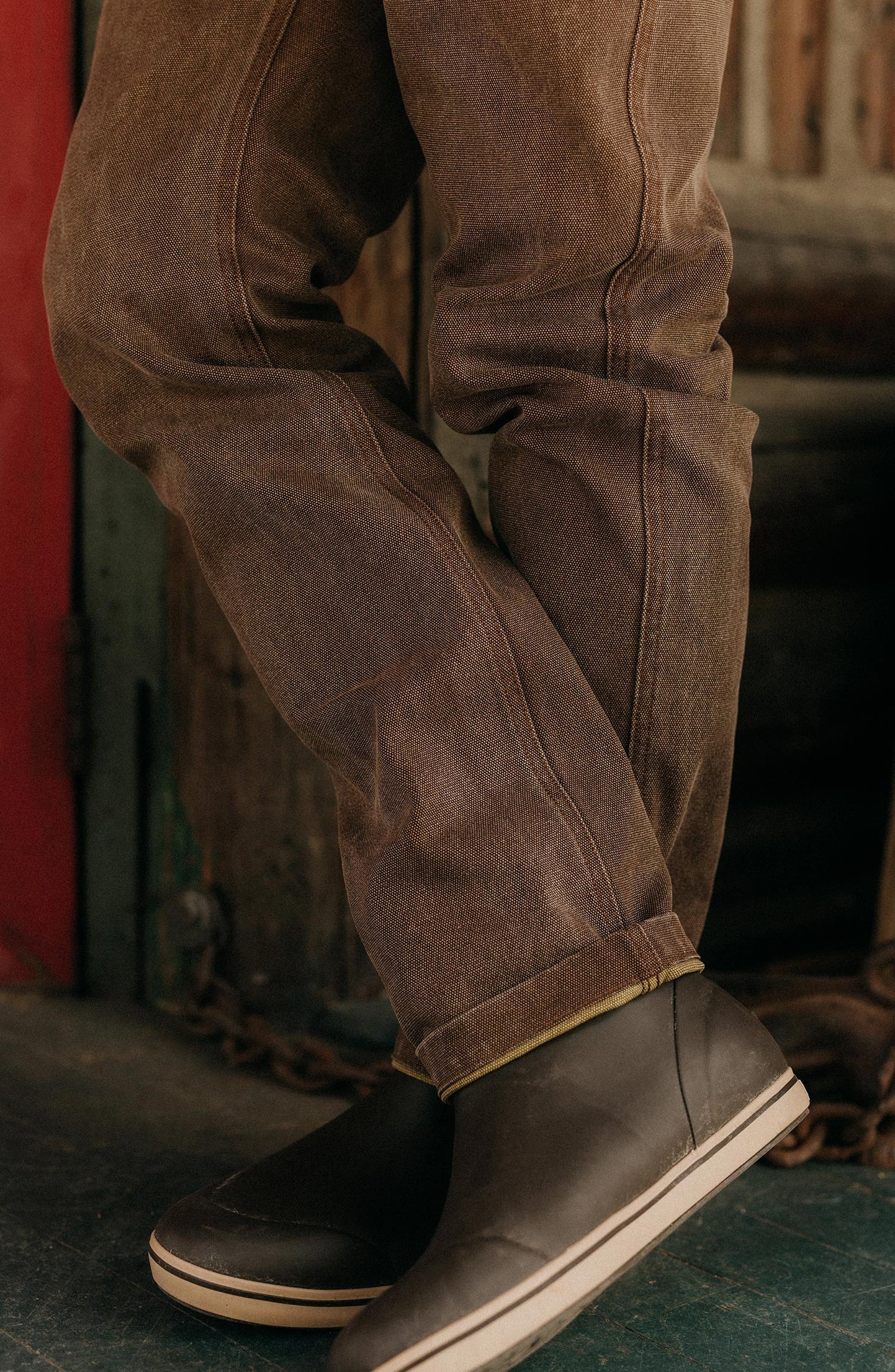 Taylor Stitch Camp Pant in Aged Penny
