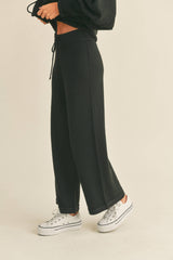 Naya Sweater Pants in Mocha, Black or Grey