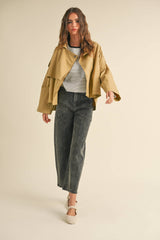 Bella Short Trench Jacket