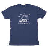 Mountain Clouds Triangles T-Shirt