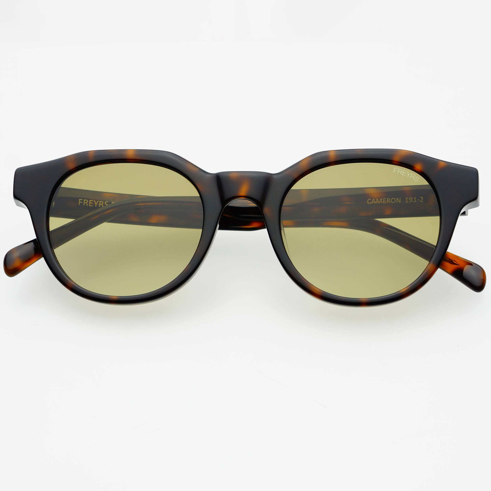 Freyrs Cameron Acetate Unisex Round Sunglasses