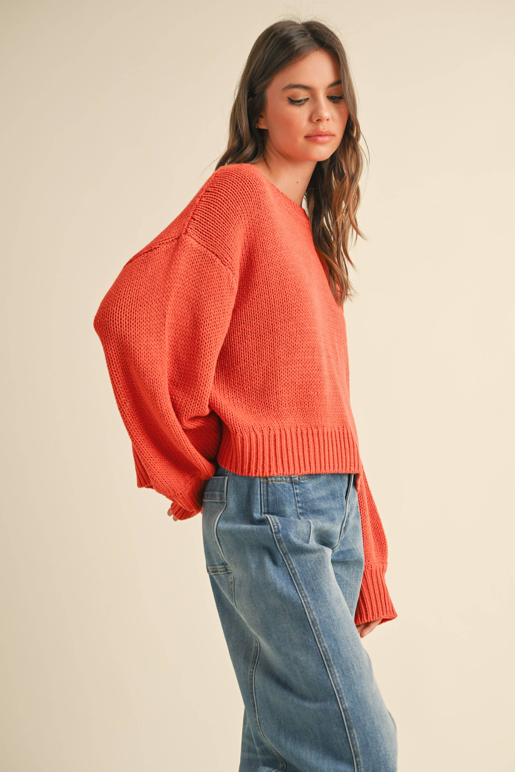 Sienna Balloon Sleeve Sweater