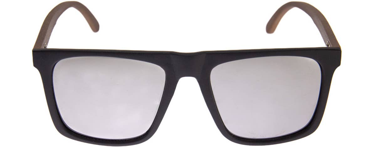 L.A. Timber Sunglasses in Black / Wood