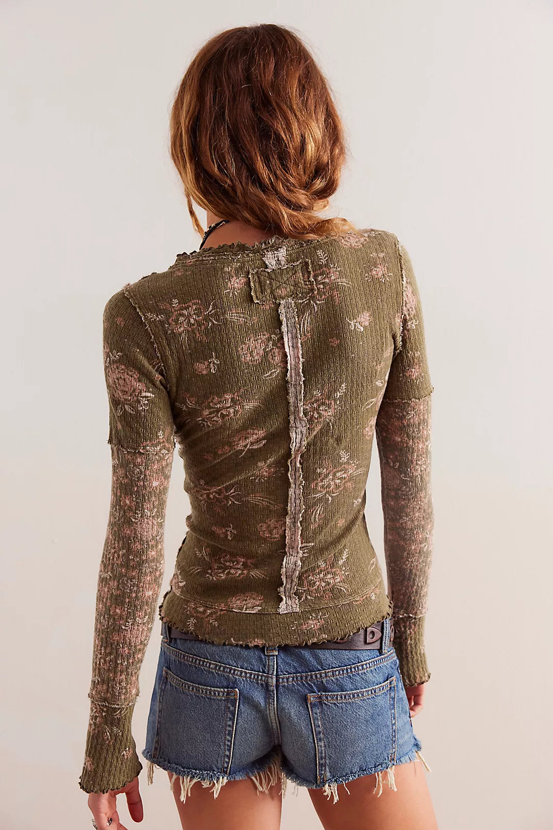 Free People Clover Printed Thermal