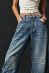 FP Barrel Jeans in Light Beam