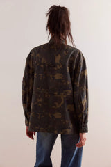 Free People Utility Camo Jacket