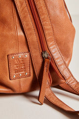 Free People Leather Soho Convertible Bag in Distressed Brown