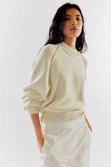 Free People Riley Pullover Sweater